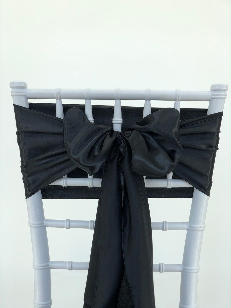Black Sashes Affordable & Luxury Event Rentals