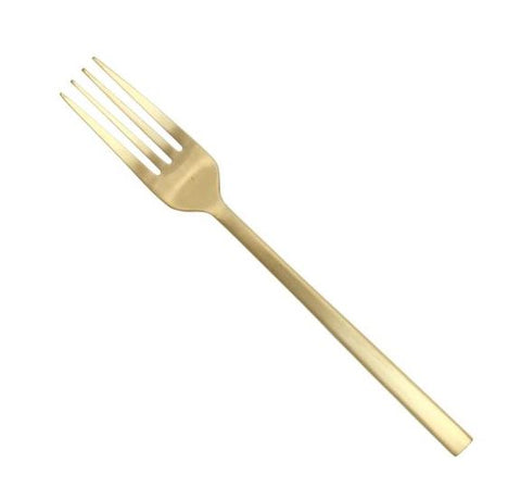 Brushed Gold Flatware