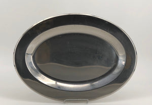 Silver Tray - Smooth Oval 21"