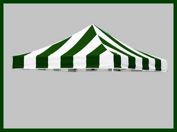 10' Wide Striped Tents