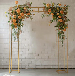 Gold Metal Wedding Arch