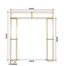 Load image into Gallery viewer, Gold Metal Wedding Arch
