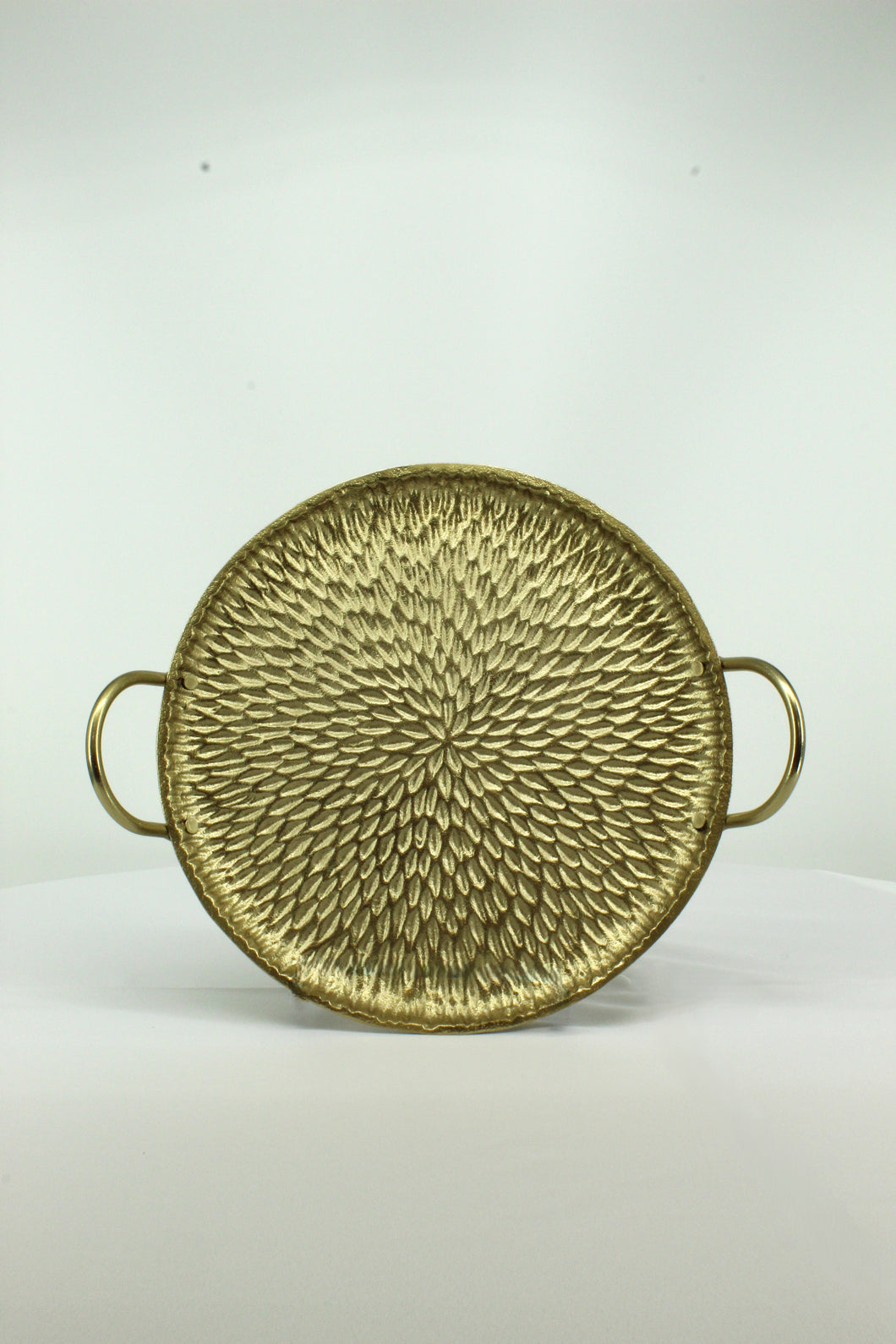 Small Gold Circle Serving Tray
