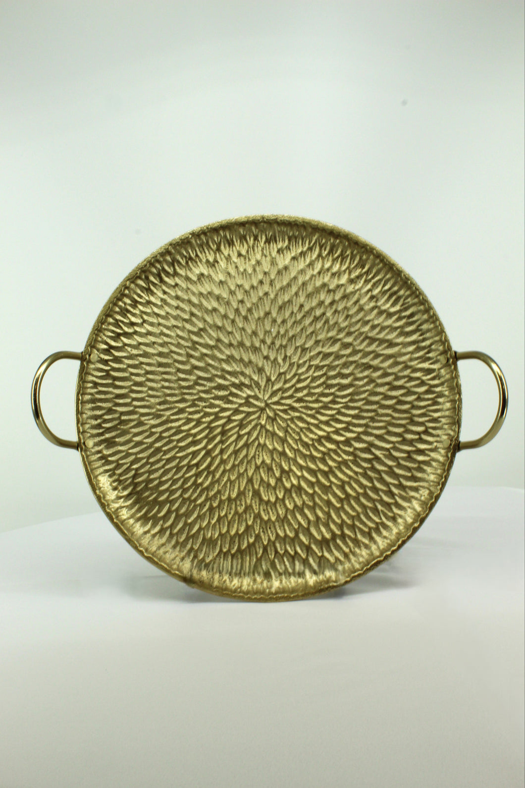 Medium Gold Circle Serving Tray