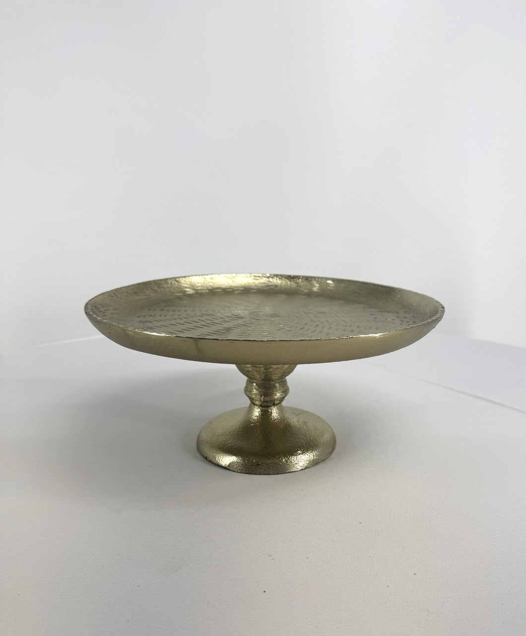 Antique Gold Cake Stand