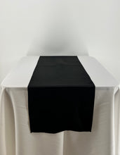 Load image into Gallery viewer, Black Satin Table Runner
