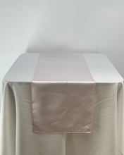 Load image into Gallery viewer, Light Pink Satin Table Runner
