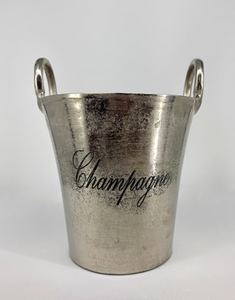 Rustic Silver Champagne Bucket