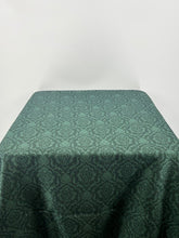 Load image into Gallery viewer, Hunter Green Toile 84 x 84 Square
