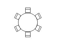 Round Folding Table - 60"/ 5'