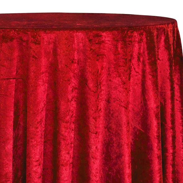Red Velvet Tablecloth