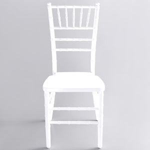 White Chiavari Chair – Affordable Luxury Event Rentals