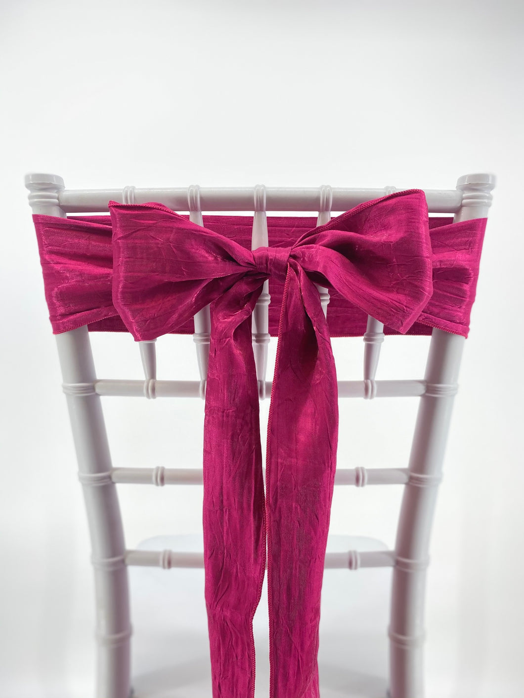 Hot Pink Satin Chair Sashes