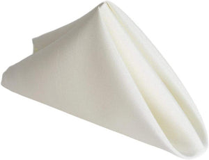 Ivory Cotton Napkins (10 Count)