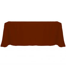 Load image into Gallery viewer, Terra Cotta Polyester Tablecloth
