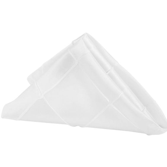 White Pintuck Napkins (10 Count)